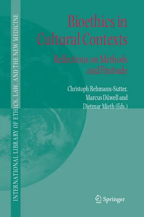 Cover of Bioethics in Cultural Contexts