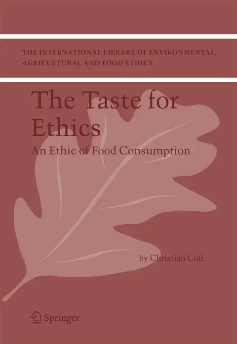 Cover of The Taste for Ethics