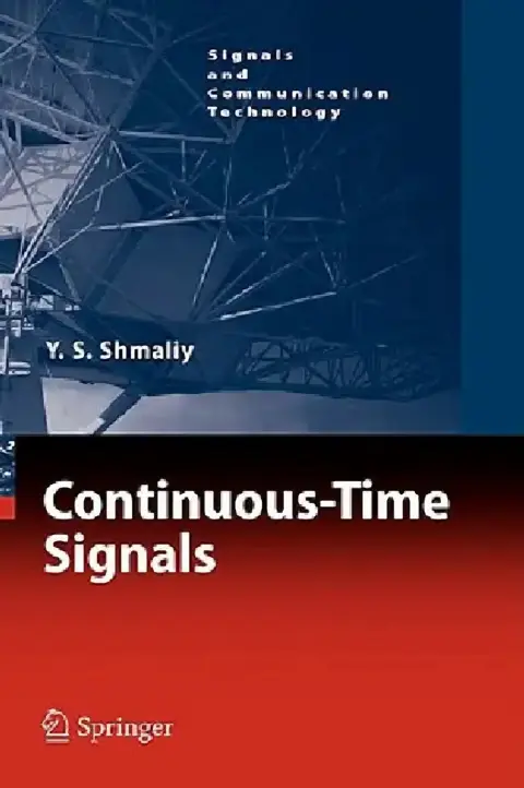 Cover of Continuous-Time Signals