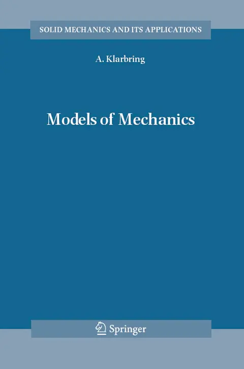 Cover of Models of Mechanics