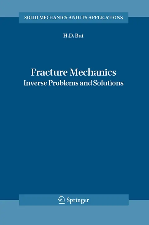 Cover of Fracture Mechanics