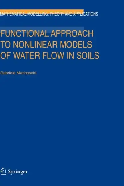 Cover of Functional Approach to Nonlinear Models of Water Flow in Soils