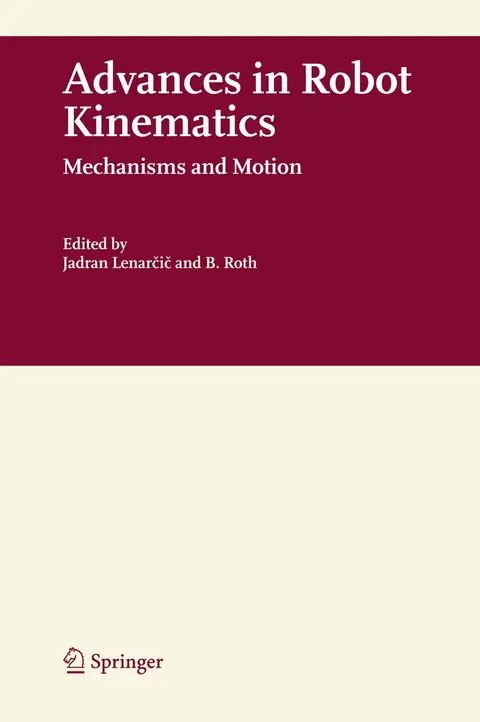Cover of Advances in Robot Kinematics