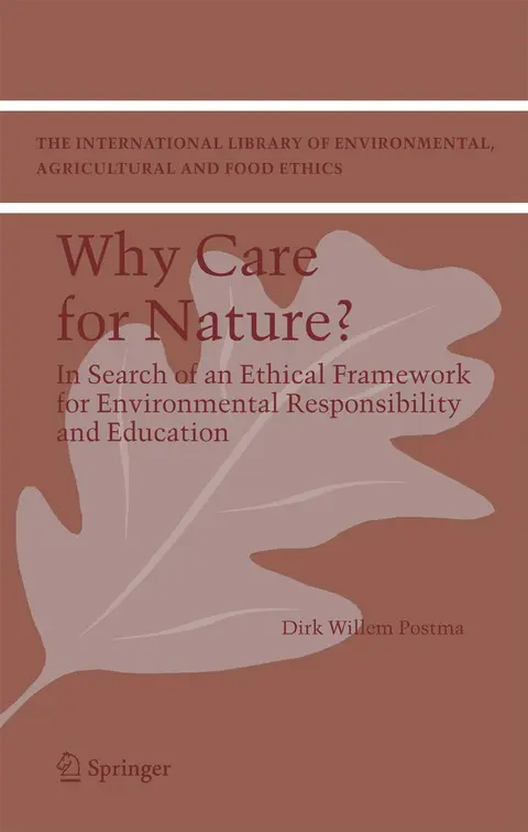 Cover of Why care for Nature?