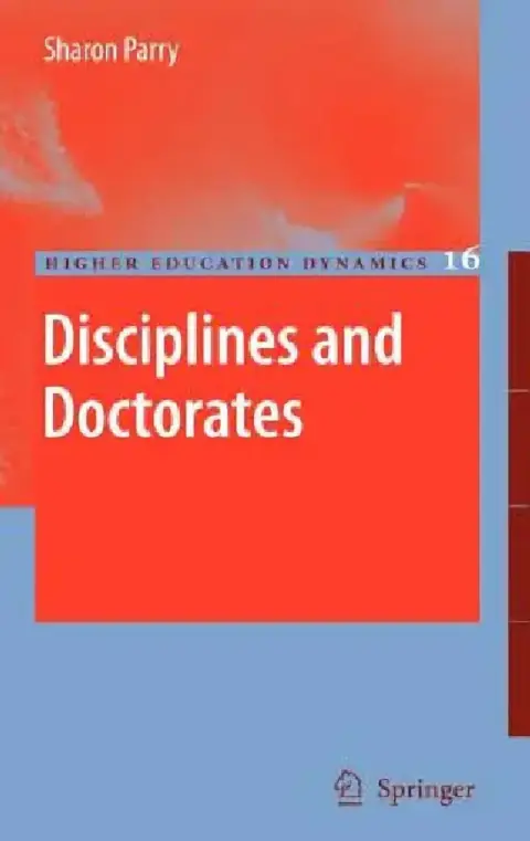 Cover of Disciplines and Doctorates
