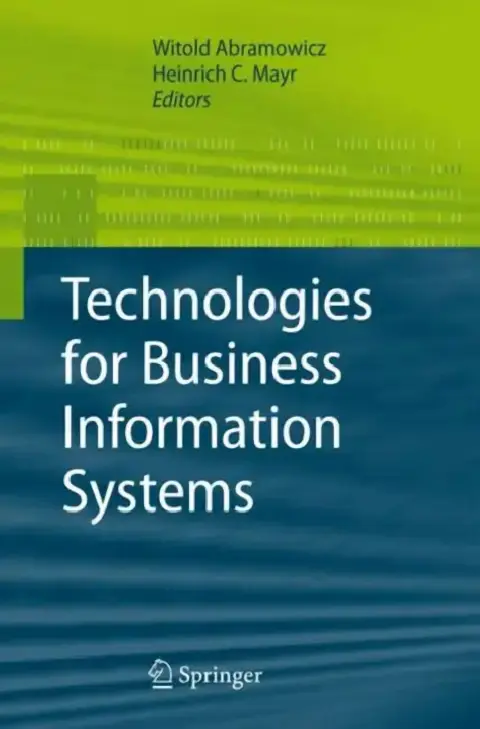Cover of Technologies for Business Information Systems