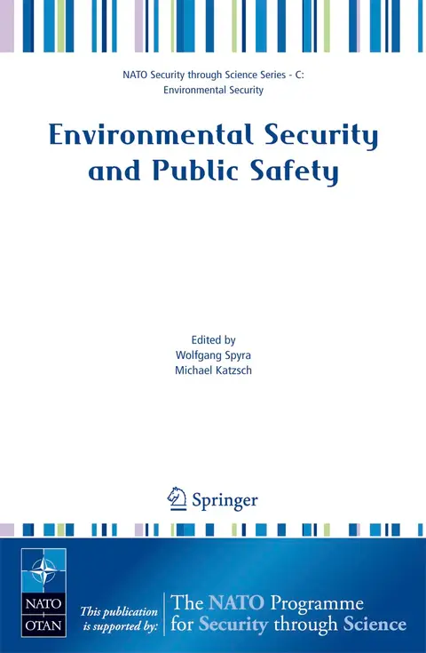 Cover of Environmental Security and Public Safety