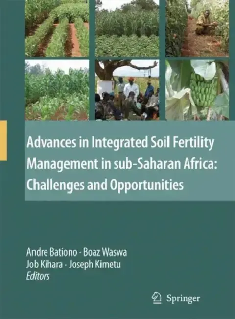 Cover of Advances in Integrated Soil Fertility Management in sub-Saharan Africa