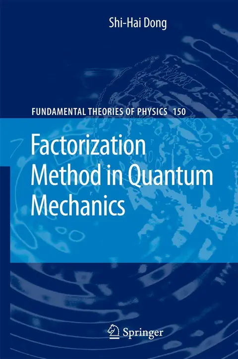 Cover of Factorization Method in Quantum Mechanics