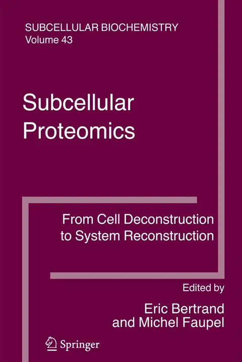 Cover of Subcellular Proteomics