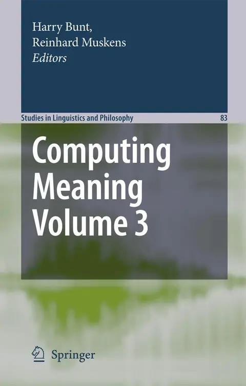 Cover of Computing Meaning