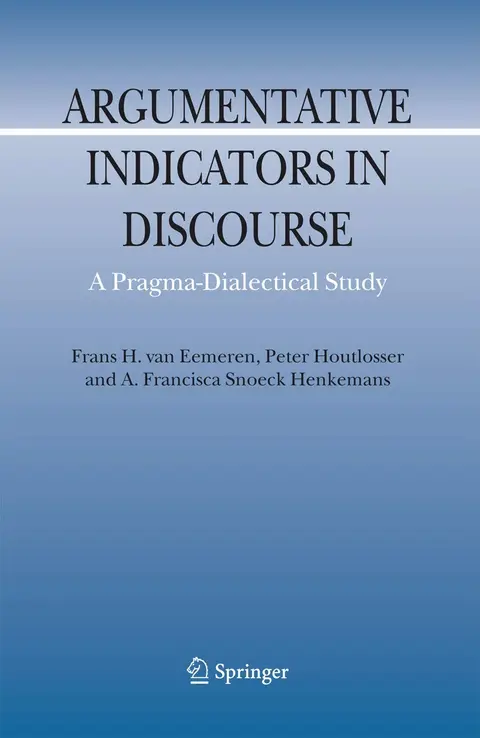 Cover of Argumentative Indicators Discourse