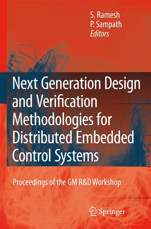 Cover of Next Generation Design and Verification Methodologies for Distributed Embedded Control Systems
