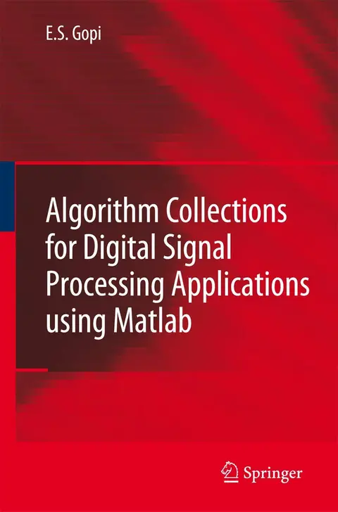 Cover of Algorithm Collections for Digital Signal Processing Applications Using Matlab