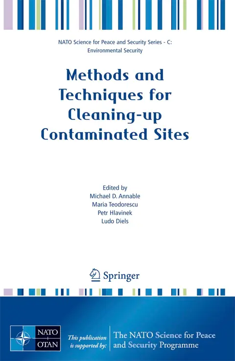 Cover of Methods and Techniques for Cleaning-up Contaminated Sites