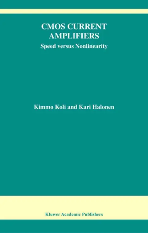 Cover of CMOS Current Amplifiers