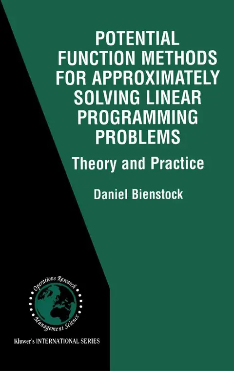 Cover of Potential Function Methods for Approximately Solving Linear Programming Problems
