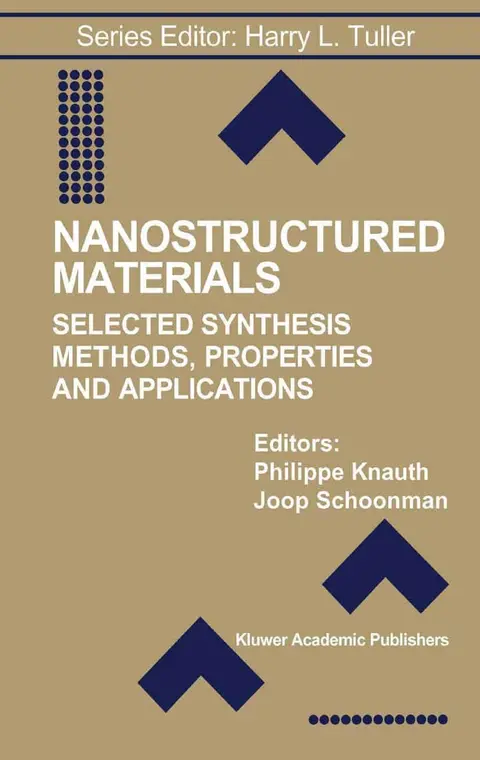 Cover of Nanostructured Materials