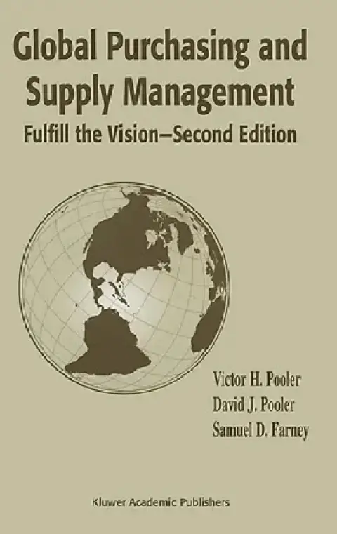 Cover of Global Purchasing and Supply Management
