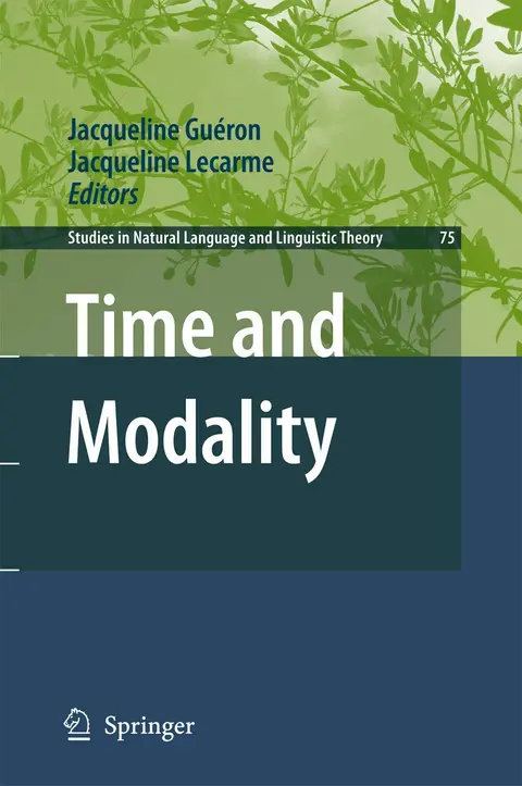 Cover of Time and Modality