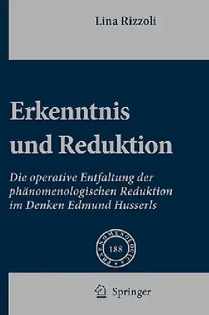 Cover of Erkenntnis Und Reduktion