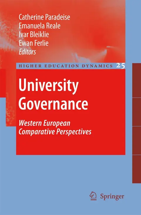 Cover of University Governance