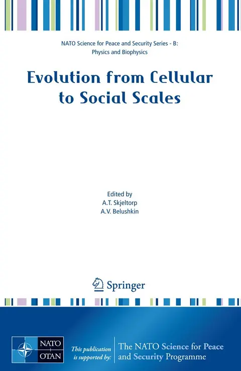 Cover of Evolution from Cellular to Social Scales