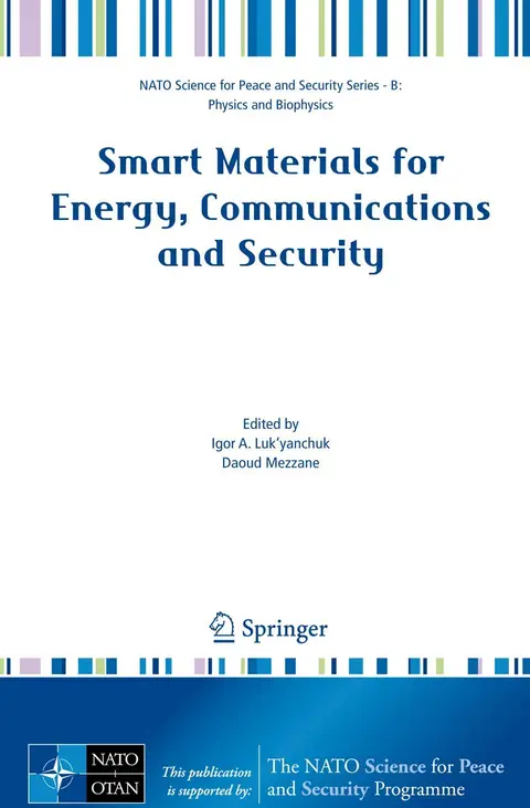 Cover of Smart Materials for Energy, Communications and Security