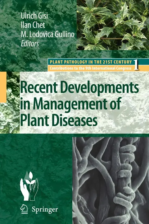 Cover of Recent Developments in Management of Plant Diseases