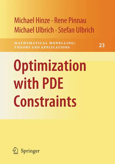 Cover of Optimization with PDE Constraints