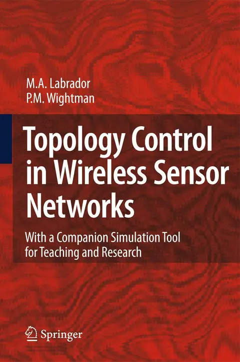 Cover of Topology Control in Wireless Sensor Networks