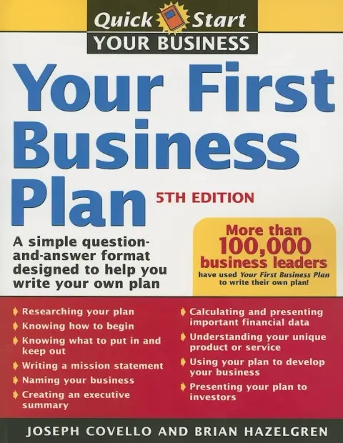 Cover of Your First Business Plan