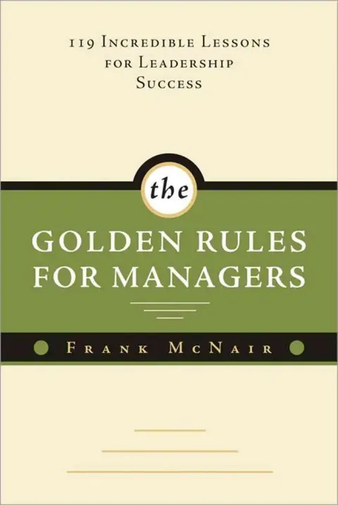 Cover of The Golden Rules for Managers