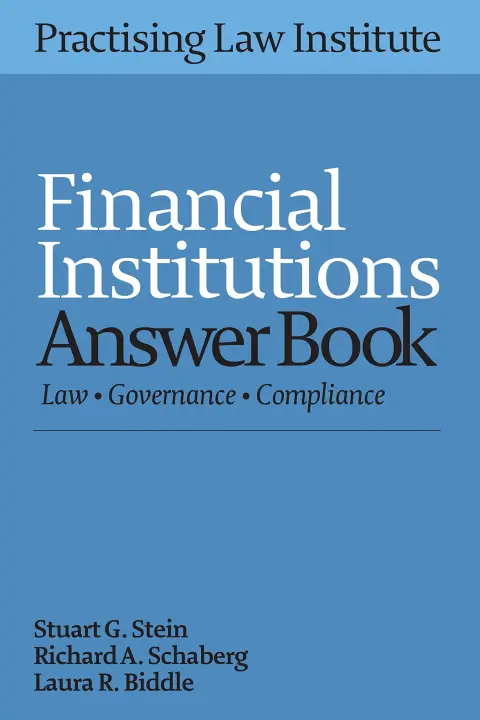 Cover of Financial Institutions Answer Book 2015