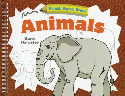 Cover of Pencil, Paper, Draw! Animals