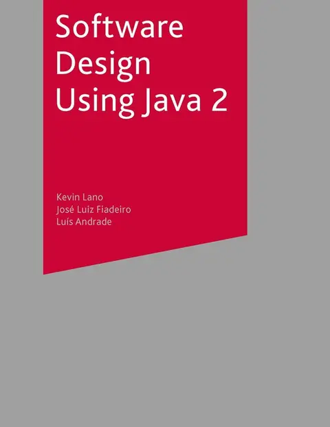 Cover of Software Design Using Java 2