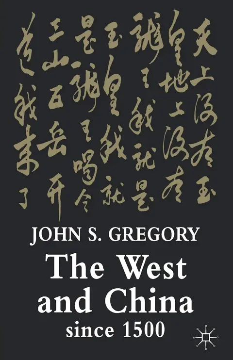 Cover of The West and China Since 1500