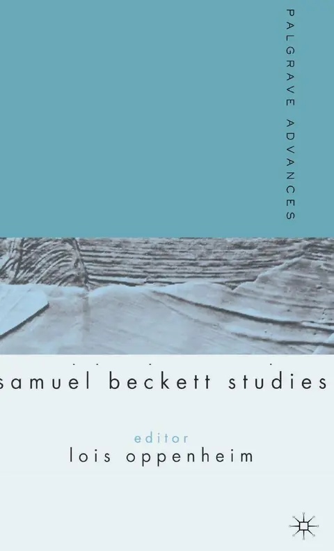 Cover of Palgrave Advances in Samuel Beckett Studies