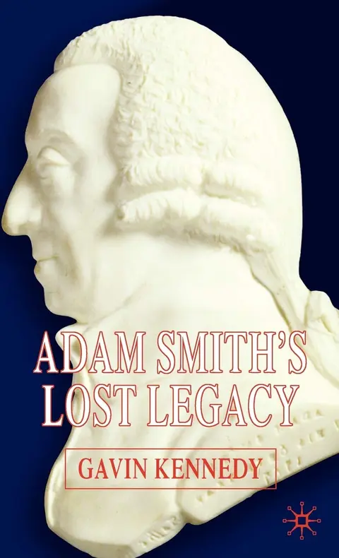 Cover of Adam Smith's Lost Legacy