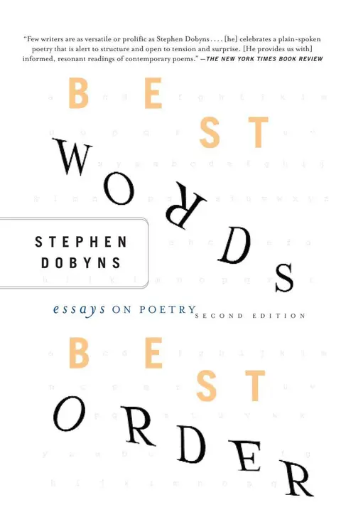 Cover of Best Words, Best Order