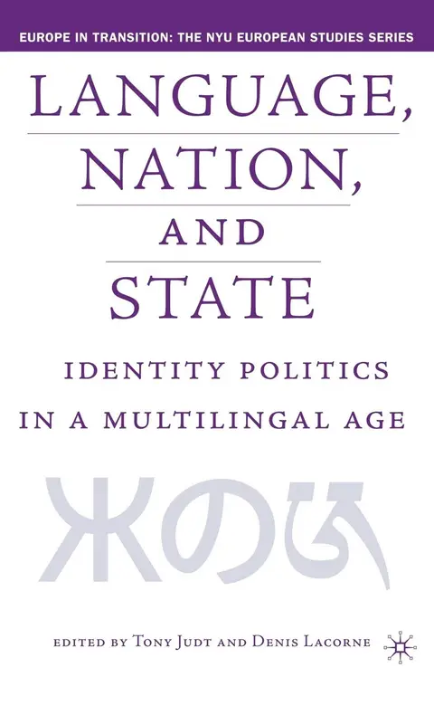 Cover of Language, Nation and State