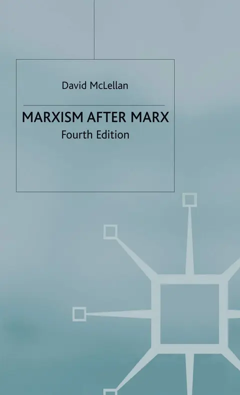 Cover of Marxism After Marx