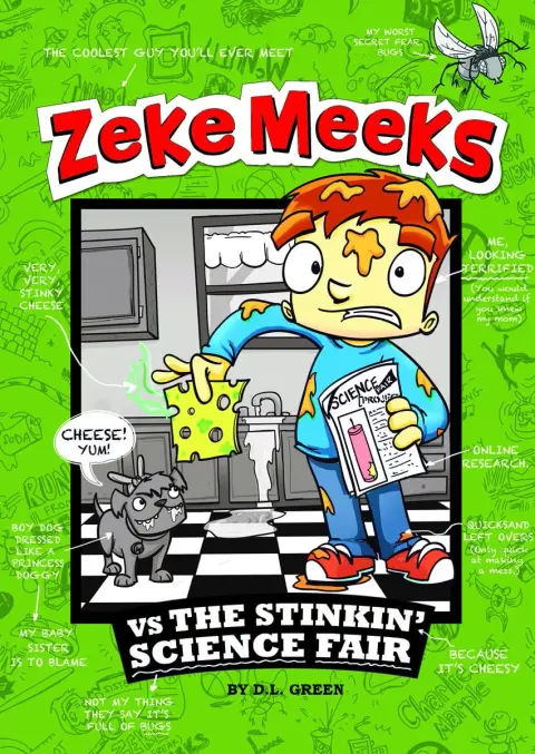 Cover of #4 vs the Stinking Science Fair