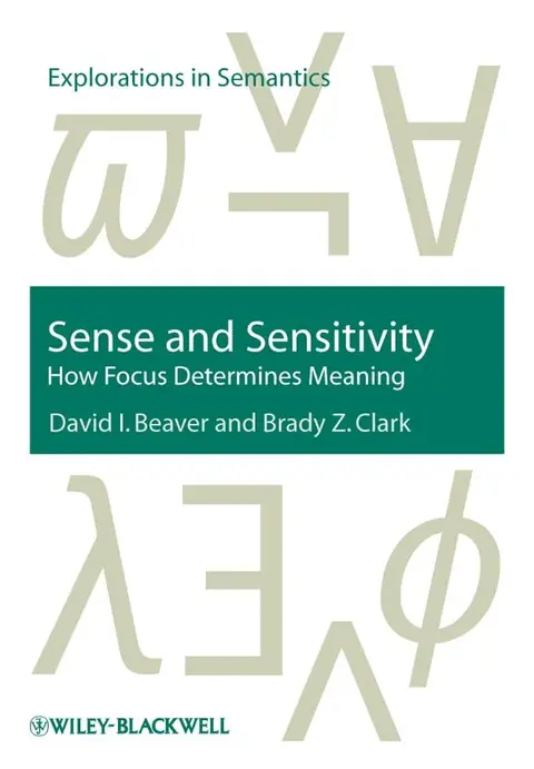 Cover of Sense and Sensitivity