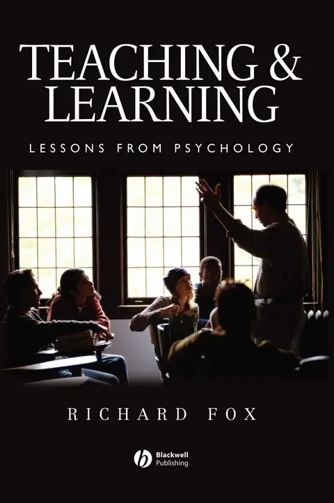 Cover of Teaching and Learning