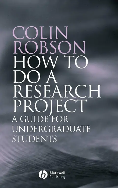 Cover of How to Do a Research Project