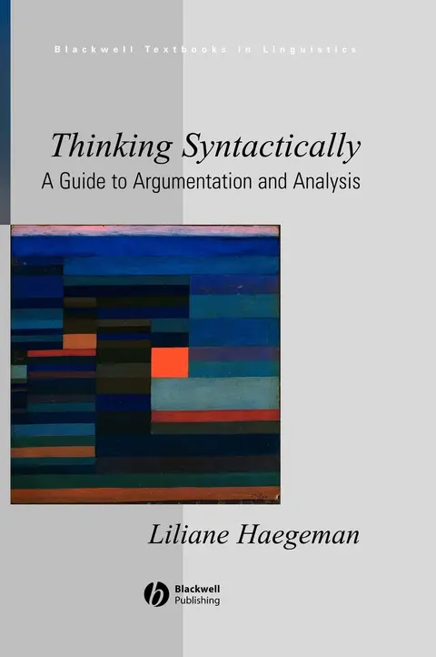 Cover of Thinking Syntactically