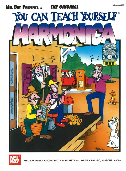 Cover of You Can Teach Yourself Harmonica