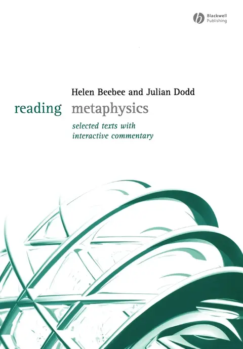 Cover of Reading Metaphysics
