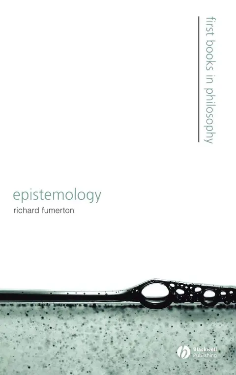 Cover of Epistemology